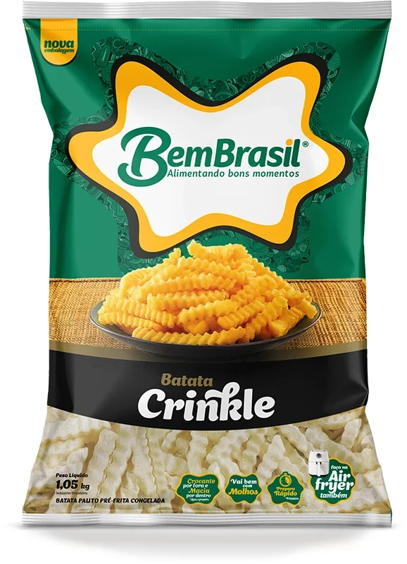 Bem Brasil Batata Crinkle